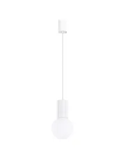 Biała lampa wisząca nad wyspę - K599-Buble w sklepie o6i2u8y4t0z.info