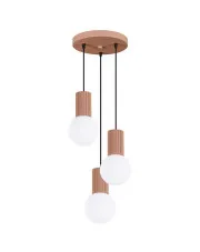 Beżowa lampa w stylu industrialnym - K600-Buble w sklepie o6i2u8y4t0z.info