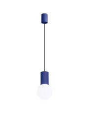 Nowoczesna niebieska lampa wisząca - K599-Buble w sklepie o6i2u8y4t0z.info