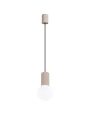 Nowoczesna lampa wisząca taupe -K599-Buble w sklepie o6i2u8y4t0z.info