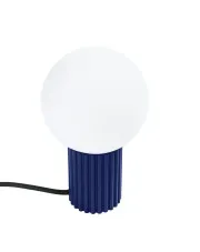Niebieska nowoczesna lampa na biurko - K601-Buble w sklepie o6i2u8y4t0z.info