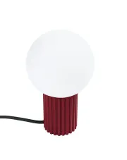 Burgundowa lampka na biurko - K601-Buble w sklepie o6i2u8y4t0z.info