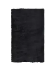 Czarny pluszowy dywan 80x150 - Tufi 9X w sklepie o6i2u8y4t0z.info