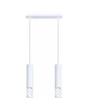 Podwójna biała lampa wisząca - K604-Lanow w sklepie o6i2u8y4t0z.info