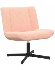 Różowy minimalistyczny fotel obrotowy - Wirl w sklepie o6i2u8y4t0z.info