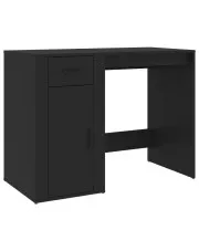 Czarne minimalistyczne biurko do biura - Fizz w sklepie o6i2u8y4t0z.info