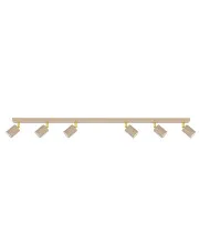 Beżowa lampa sufitowa 6-cio punktowa - P005-Orbo w sklepie o6i2u8y4t0z.info