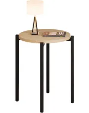 Okrągły stolik kawowy dąb artisan - Cito 4X w sklepie o6i2u8y4t0z.info