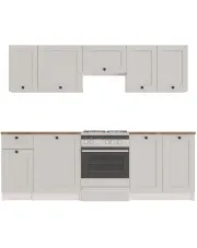 Zestaw mebli kuchennych 240 cm kaszmir - Urbi w sklepie o6i2u8y4t0z.info