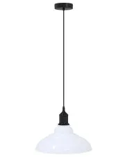 Biała lampa wisząca z regulacją wysokości F012-Tovian w sklepie o6i2u8y4t0z.info