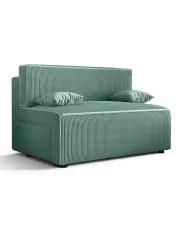 Miętowa tapicerowana sofa rozkładana - Lunarox 3X w sklepie o6i2u8y4t0z.info