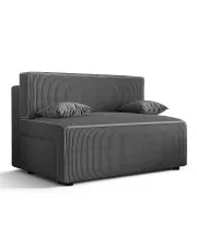 Ciemnoszara sztruksowa sofa rozkładana - Lunarox 3X w sklepie o6i2u8y4t0z.info