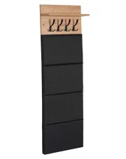 Wieszak ścienny tapicerowany 50 cm - Novox 3X w sklepie o6i2u8y4t0z.info