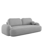 Jasnoszara sofa chmurka z funkcją spania - Lissendo w sklepie o6i2u8y4t0z.info
