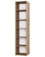 Regał wysoki do salonu 50 cm dąb artisan - Aneris 3X w sklepie o6i2u8y4t0z.info