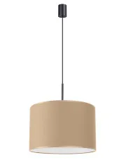 Nowoczesna wisząca lampa do salonu taupe M161-Lawezo w sklepie o6i2u8y4t0z.info