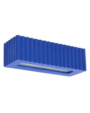 Ceramiczny kinkiet ścienny ultramaryna - M167-Kasena w sklepie o6i2u8y4t0z.info