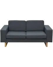 Ciemnoszara 2-osobowa sofa - Drofas w sklepie o6i2u8y4t0z.info