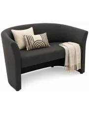 Grafitowa dwuosobowa sofa kubełkowa - Ardinni w sklepie o6i2u8y4t0z.info