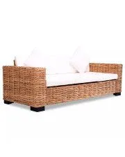 Rattanowa sofa trzyosobowa - Sigvart 3Q w sklepie o6i2u8y4t0z.info