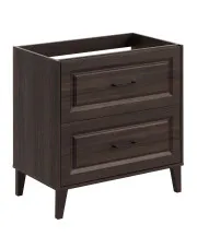Szafka pod umywalkę w kolorze Dąb Ristretto - Raventia 3X 80 cm w sklepie o6i2u8y4t0z.info