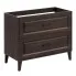 Szafka pod umywalkę stojąca w kolorze Dąb Ristretto - Raventia 3X 100 cm