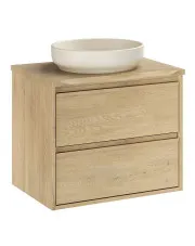 Zestaw szafka z umywalką Dąb Cremona - Solvane 8X 60 cm w sklepie o6i2u8y4t0z.info