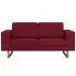 Zdjęcie dwuosobowa sofa Ladi 2X - czerwone wino | o6i2u8y4t0z.info