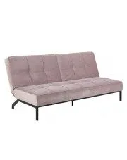 Welurowa sofa Tiago - różowa w sklepie o6i2u8y4t0z.info