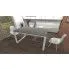 Szczegółowe zdjęcie nr 4 produktu Prostokątny stół Beril 115x72 - szary