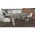 Szczegółowe zdjęcie nr 7 produktu Prostokątny stół Beril 115x72 - szary