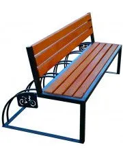 Ławka parkowa drewniana Ronsi 150 cm - 84 kolory w sklepie o6i2u8y4t0z.info
