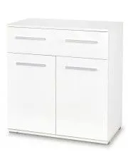 Modernistyczna komoda Kaloe C6 - biały połysk w sklepie o6i2u8y4t0z.info