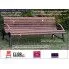 Zdjęcie Ławka ogrodowa, parkowa orzech Alexis 120 cm | o6i2u8y4t0z.info