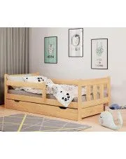 Sosnowe łóżko do pokoju dziecięcego - Barkin w sklepie o6i2u8y4t0z.info