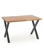 Loftowy stół do salonu Simox 3X 120 - dąb w sklepie o6i2u8y4t0z.info