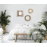 Zdjęcie glamour lustro Noxin złote vintage retro | o6i2u8y4t0z.info