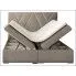Szczegółowe zdjęcie nr 6 produktu Łóżko małżeńskie boxspring Halaris 160x200 - 32 kolory