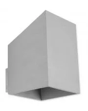 Minimalistyczny kinkiet E008-Renis - popiel w sklepie o6i2u8y4t0z.info