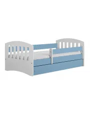 Łóżko dla chłopca z materacem Rubens 2X 80x140 - niebieskie w sklepie o6i2u8y4t0z.info