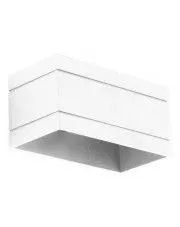 Biała lampa ścienna - E055-Edix w sklepie o6i2u8y4t0z.info