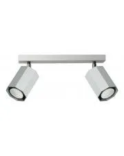 Minimalistyczny plafon metalowy E170-Fonat - popiel w sklepie o6i2u8y4t0z.info