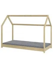 Łóżeczko domek Liver 80x160 - sosna w sklepie o6i2u8y4t0z.info