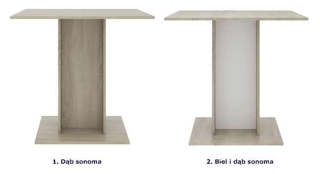 Produkt Stół jadalniany minimalistyczny Malto – dąb sonoma - zdjęcie numer 2